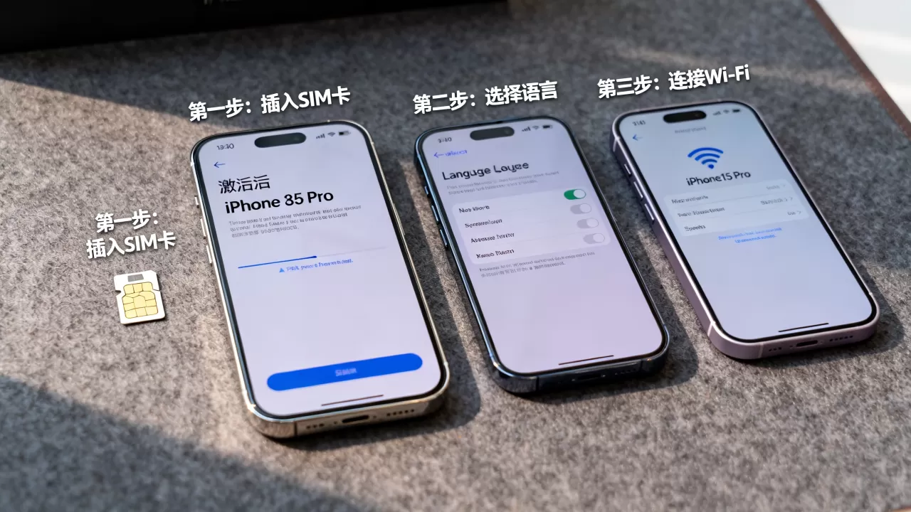 苹果iphone新机怎么激活，iphone15pro怎么激活