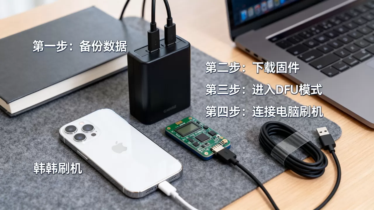 韩版iPhone怎么刷机，iPhone刷机教程