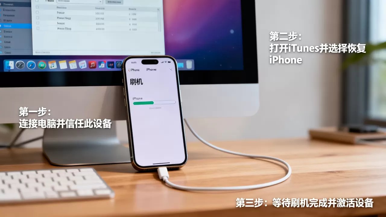 韩版iphone怎么刷机，iphone刷机教程