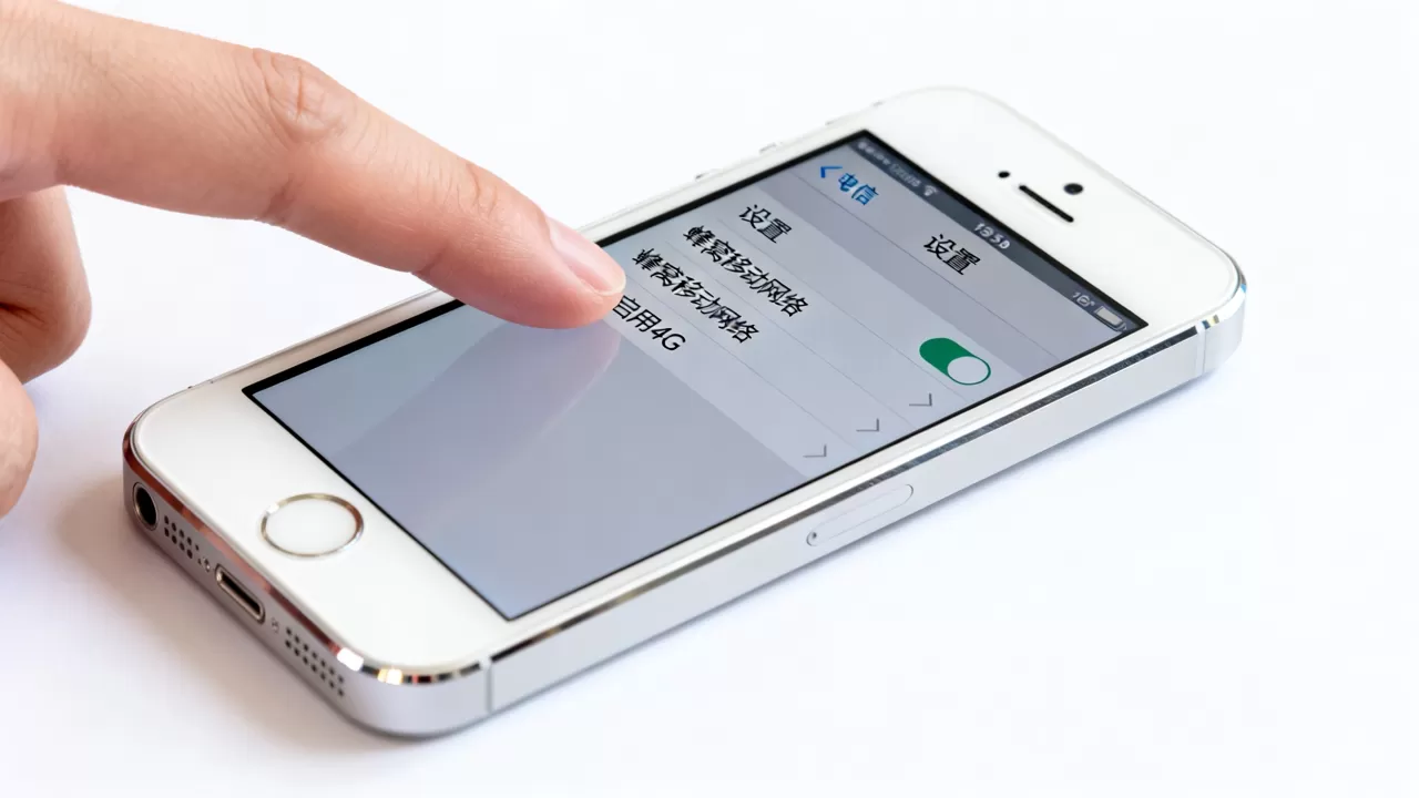 电信iphone5s怎么开4g网络设置，电信手机如何开启4G网络