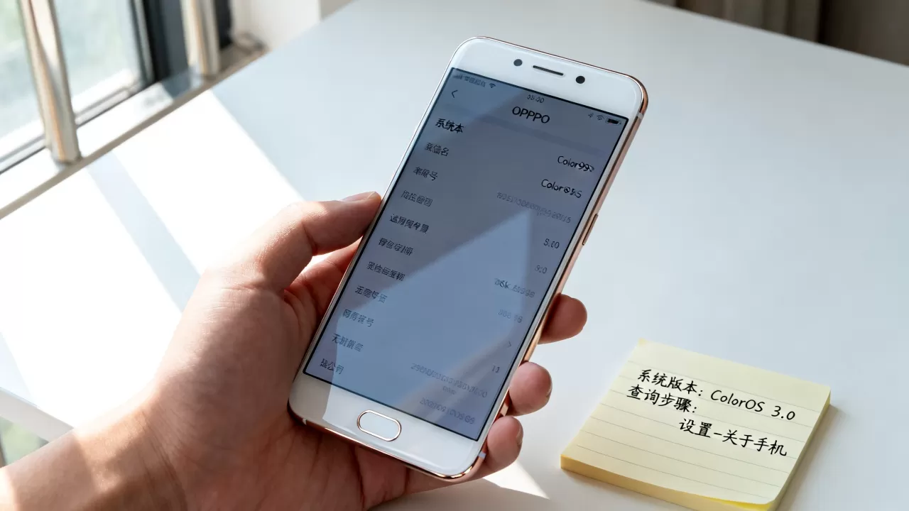 oppor9s系统是什么，OPPO R9s手机系统版本查询