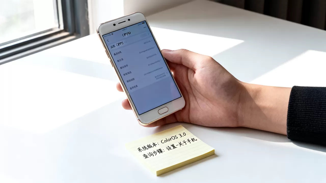 oppor9s系统是什么，OPPO R9s手机系统版本查询