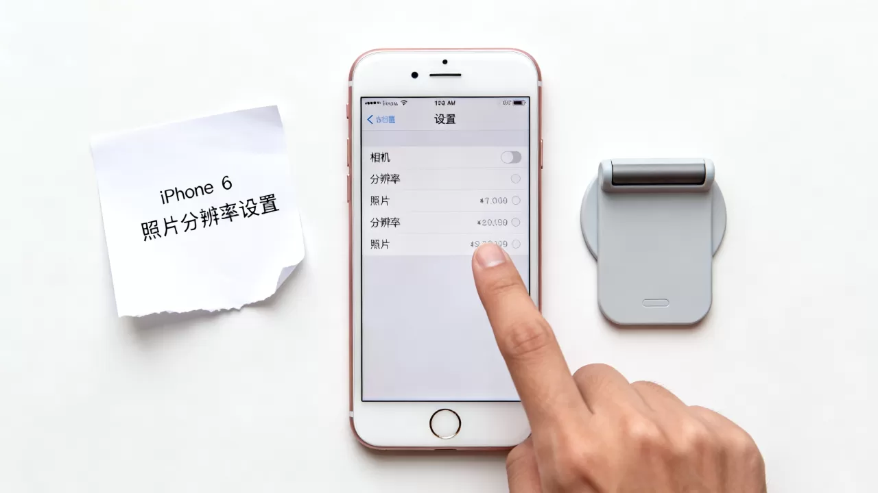 iphone6怎么设置照片分辨率，iphone6照片分辨率设置方法