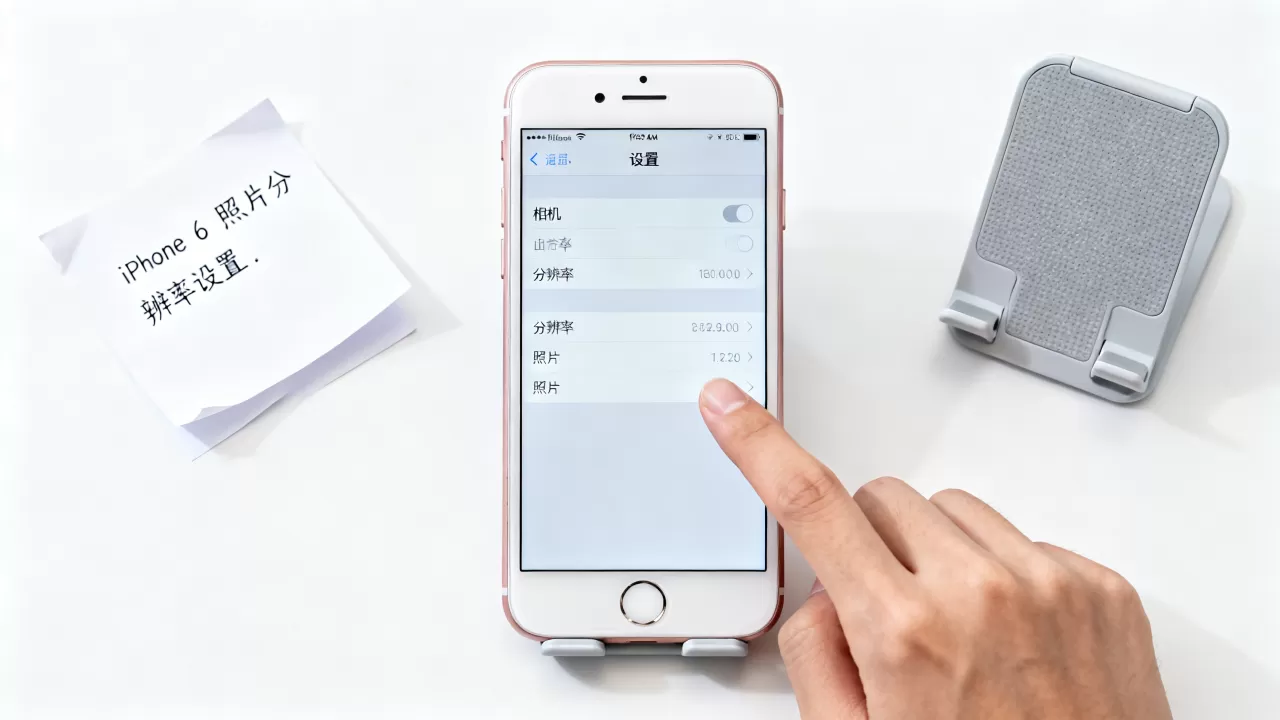 iphone6怎么设置照片分辨率，iphone6照片分辨率设置方法