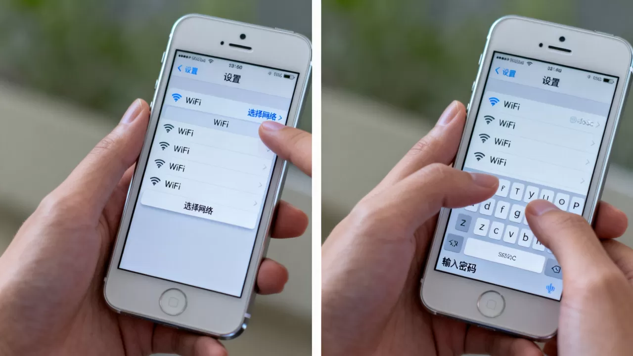iphone5c怎么上网，iphone5c连接WiFi设置教程