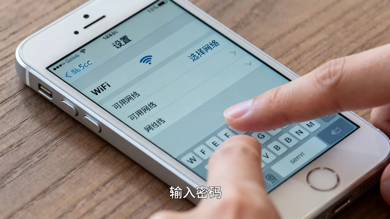iphone5c怎么上网，iphone5c连接WiFi设置教程