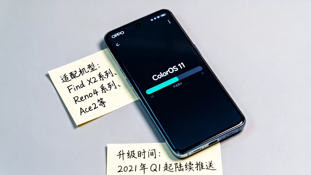 OPPO ColorOS 11什么时候升级，ColorOS 11适配机型