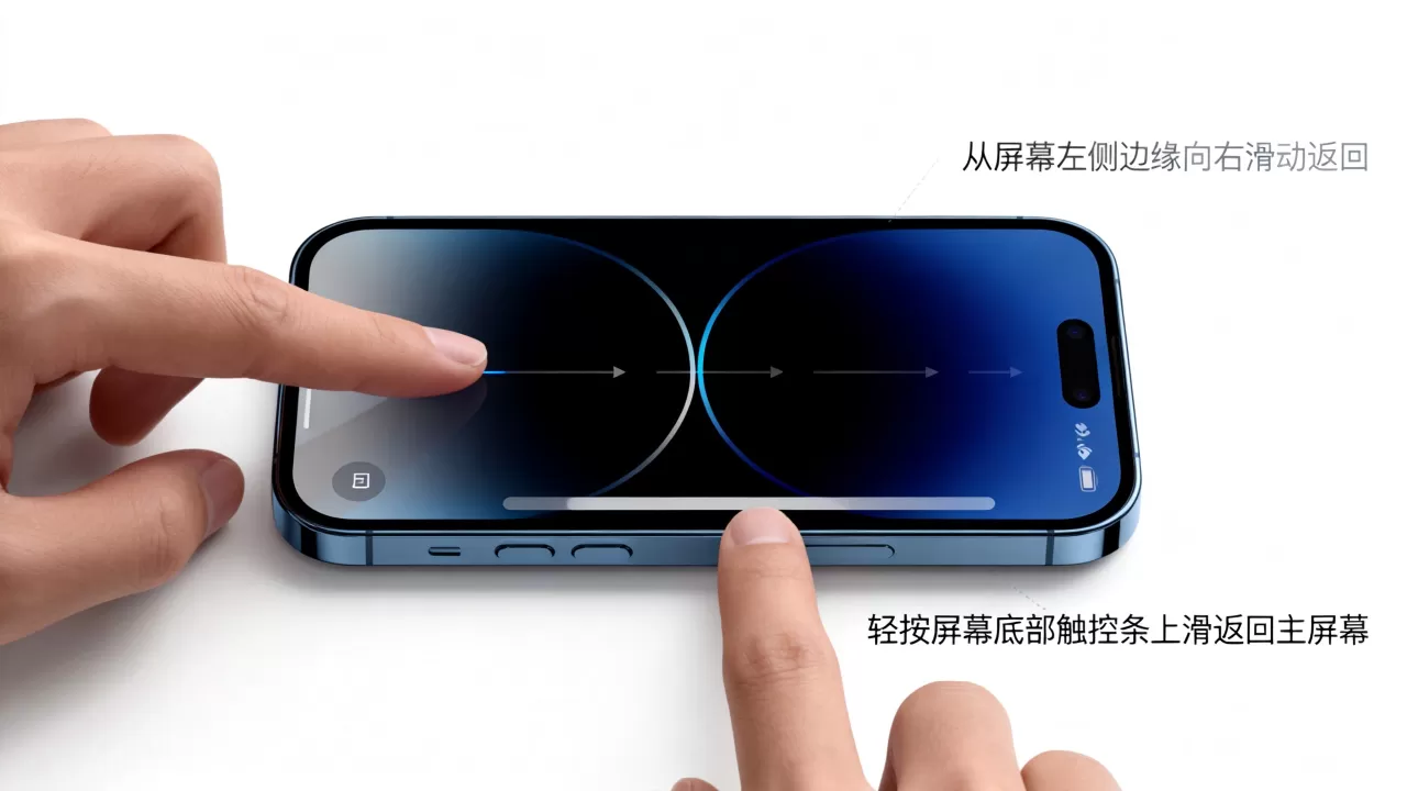 iphone怎么返回键，苹果手机没有返回键怎么操作