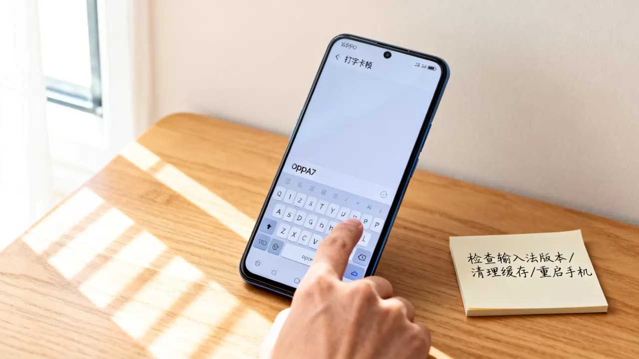 oppoA7手机为什么打字好卡，oppoa7打字卡顿怎么解决