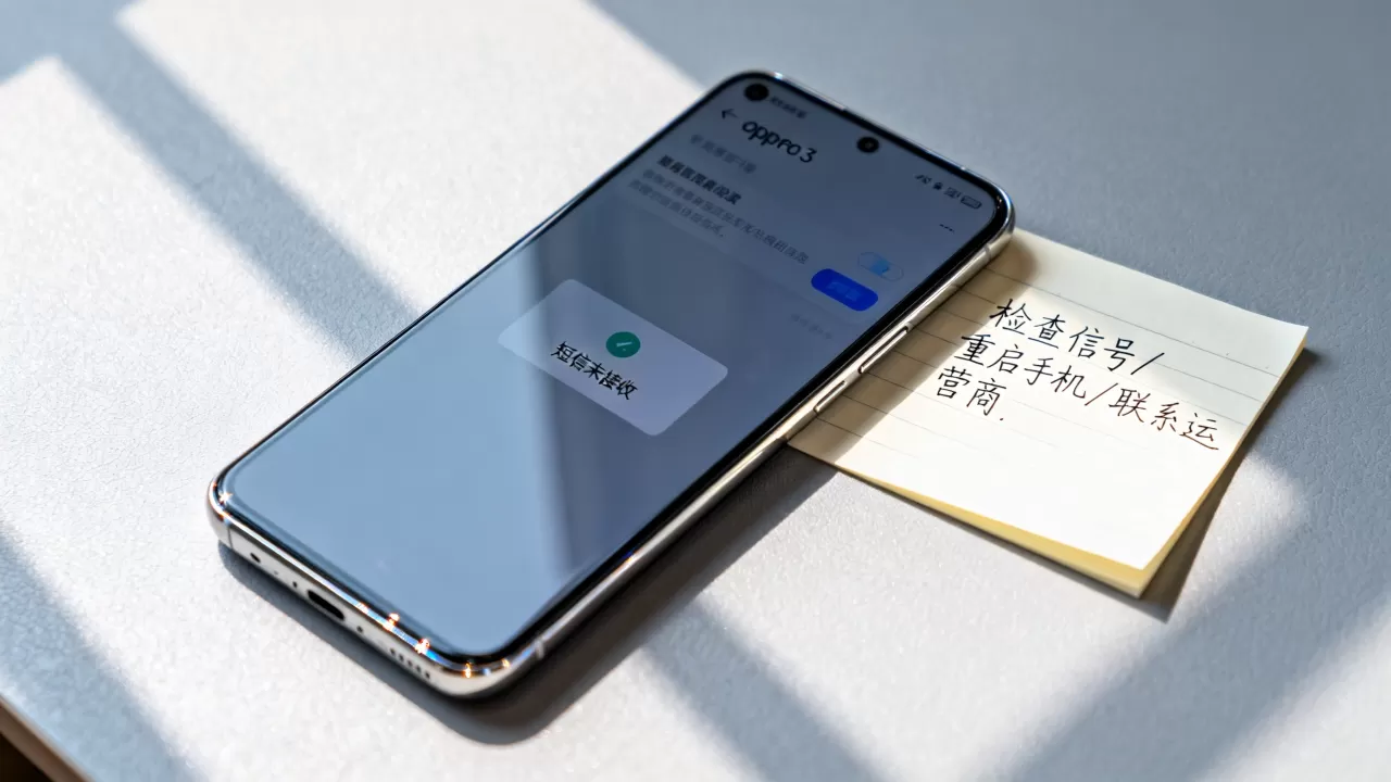 opporeno3收不到短信是什么原因？手机收不到短信怎么办