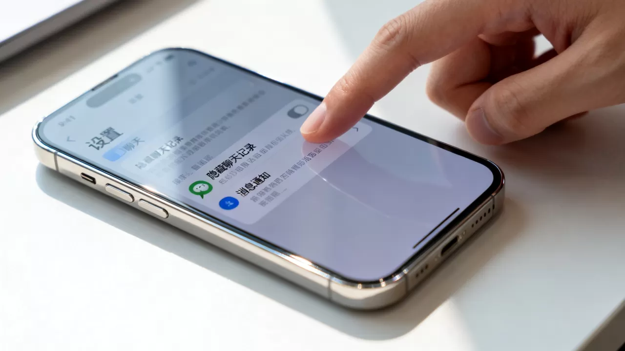 iphone微信怎么隐藏功能大全，iphone微信隐藏聊天记录的教程