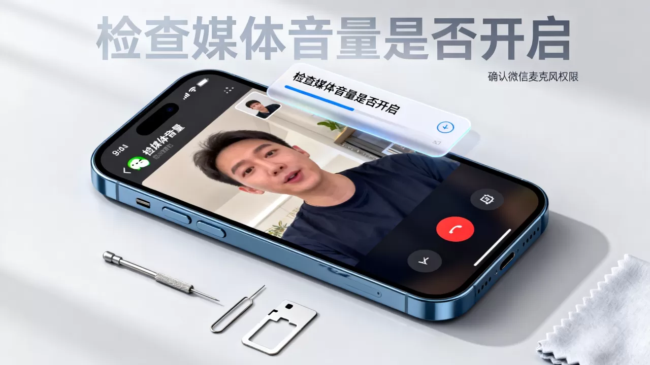 iphone微信视频听不到声音怎么回事啊，iphone微信视频没声音解决方法