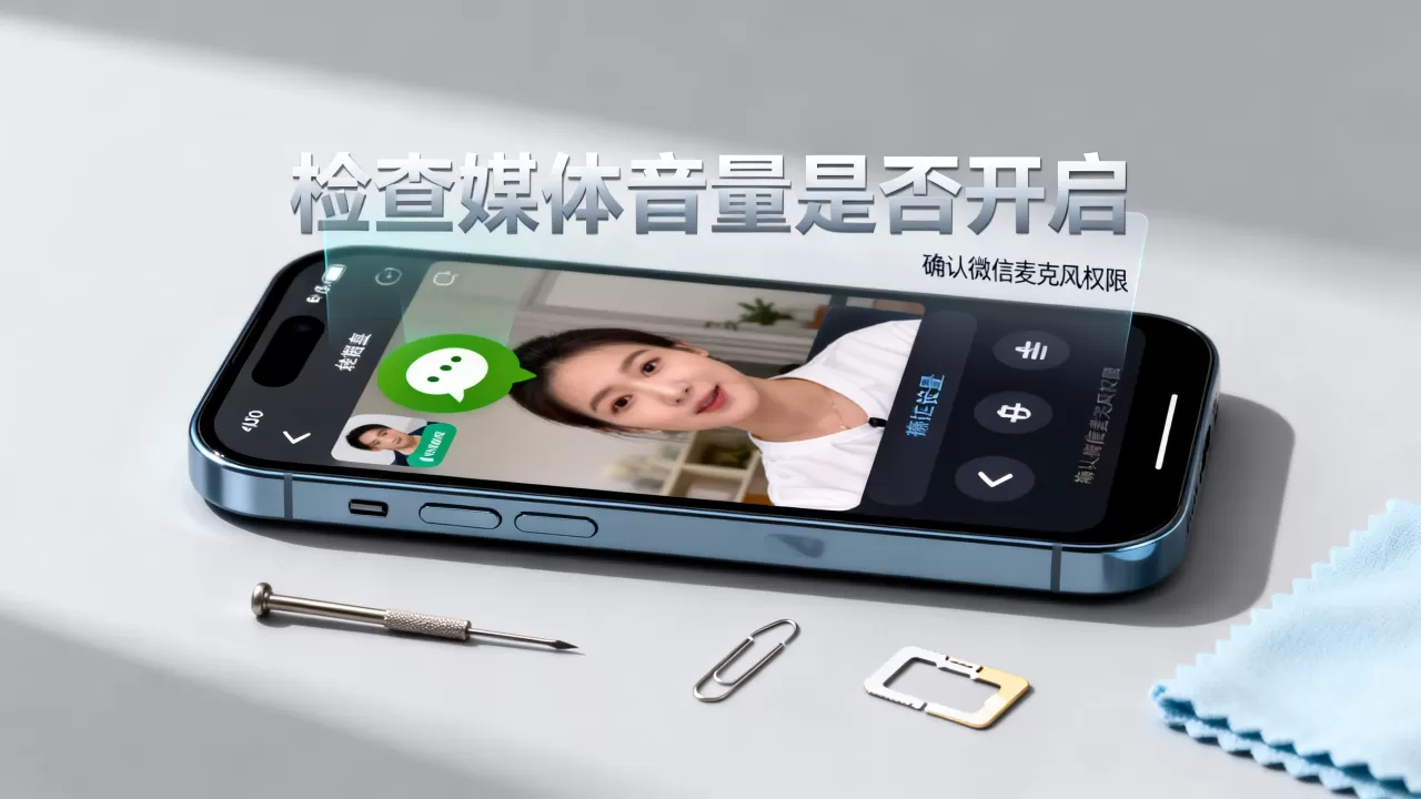 iphone微信视频听不到声音怎么回事啊，iphone微信视频没声音解决方法