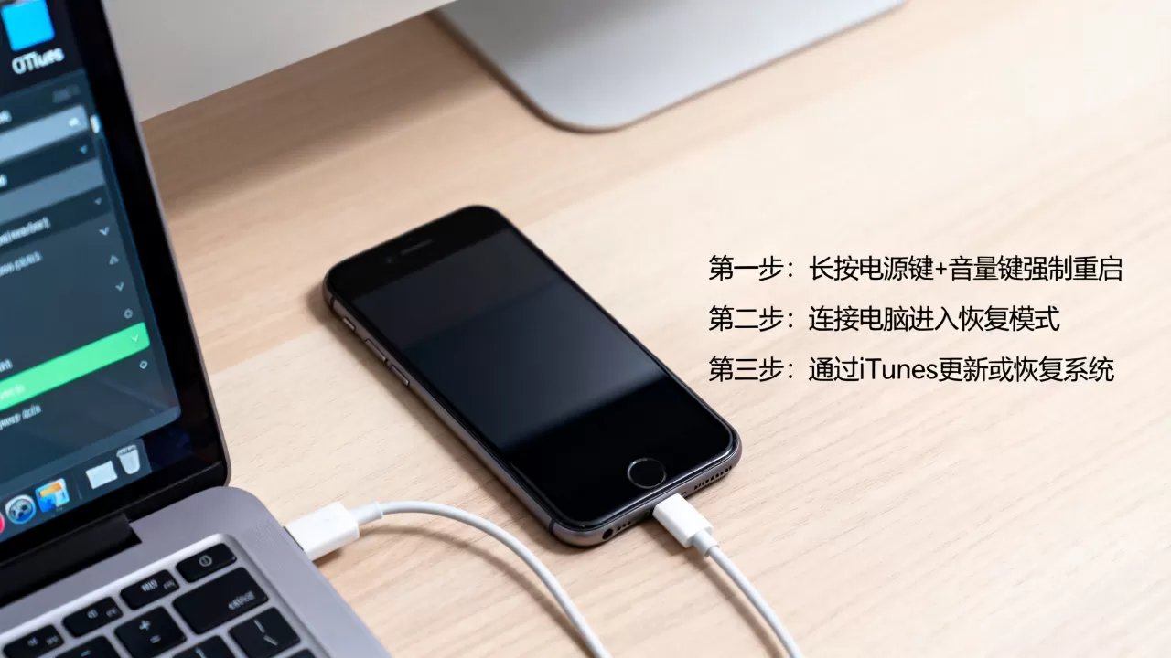 iphone刷机重启怎么办啊，iphone刷机重启黑屏解决方法