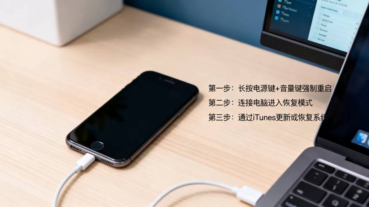 iphone刷机重启怎么办啊，iphone刷机重启黑屏解决方法