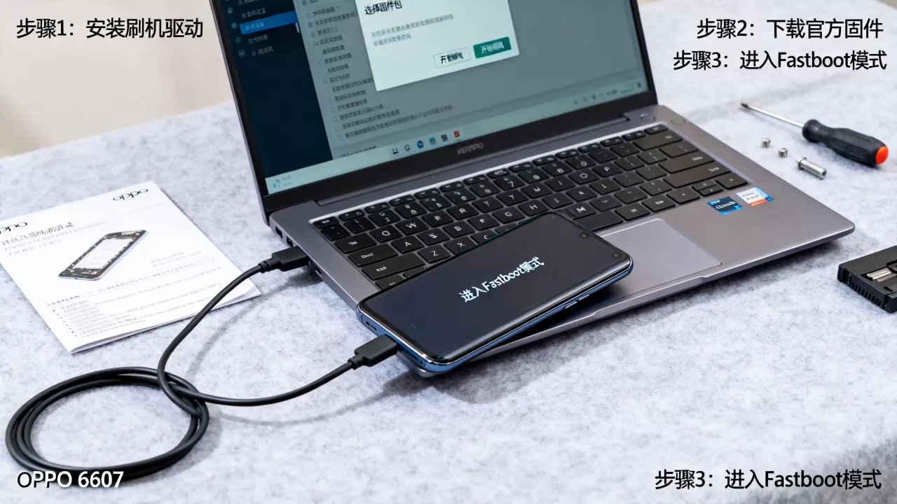 oppo6607在电脑上什么刷机，OPPO手机电脑端刷机教程
