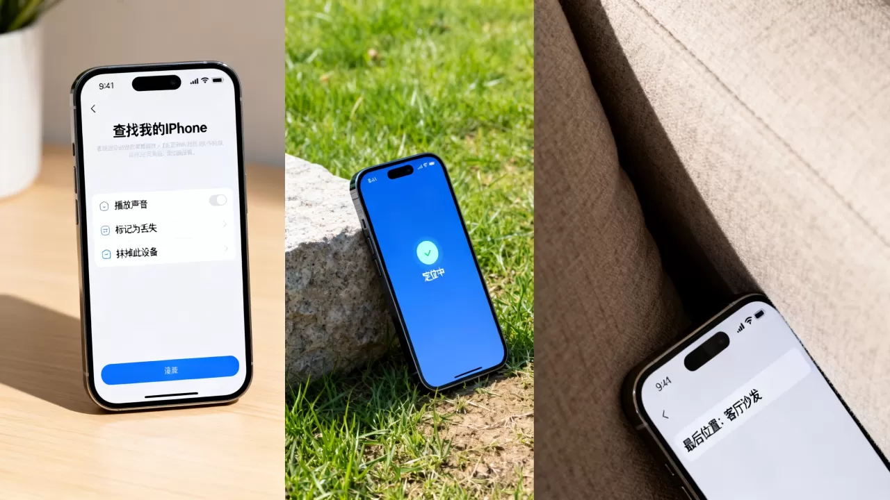 iphone手机找不到了怎么办，iphone手机丢失找回方法