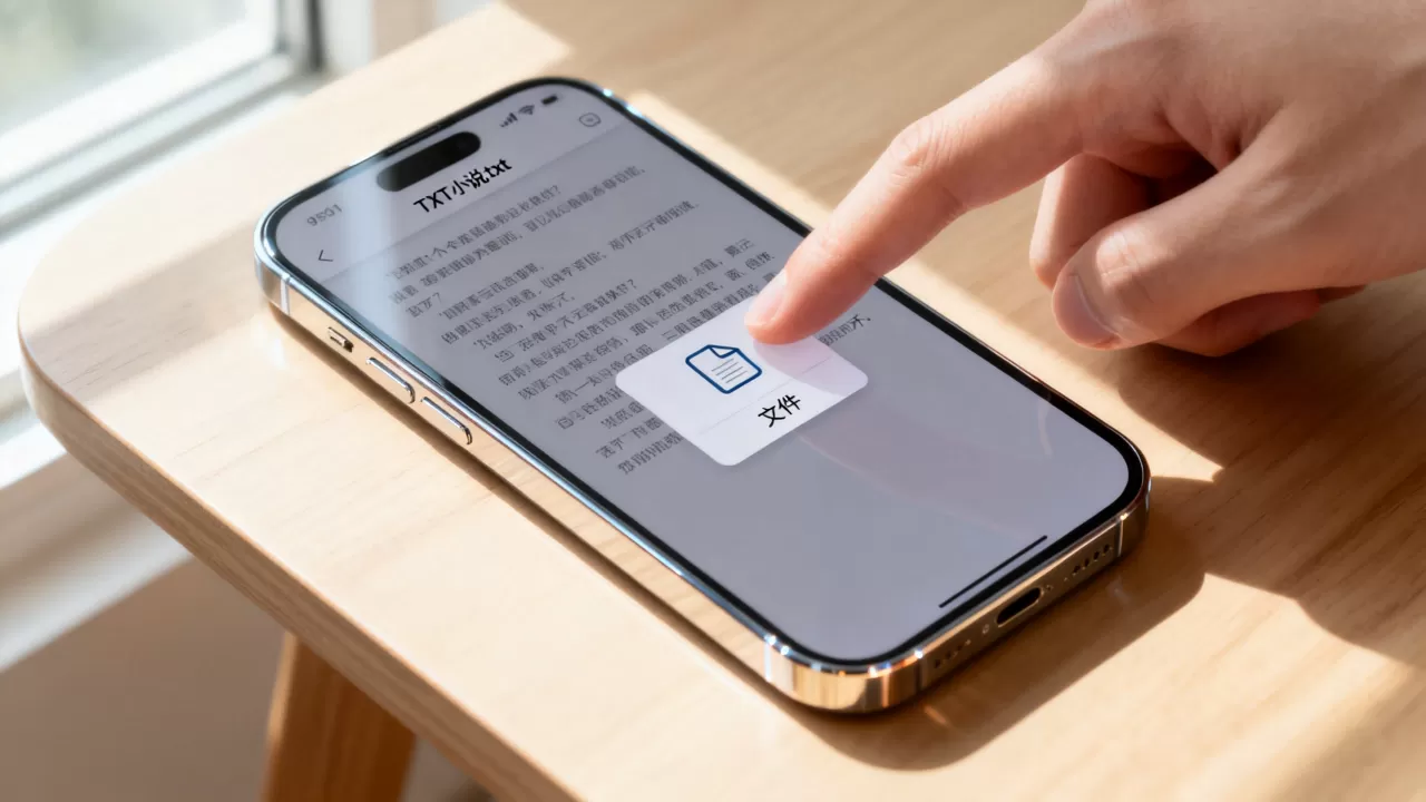 iphone手机怎么看txt小说，iphone自带阅读txt文件