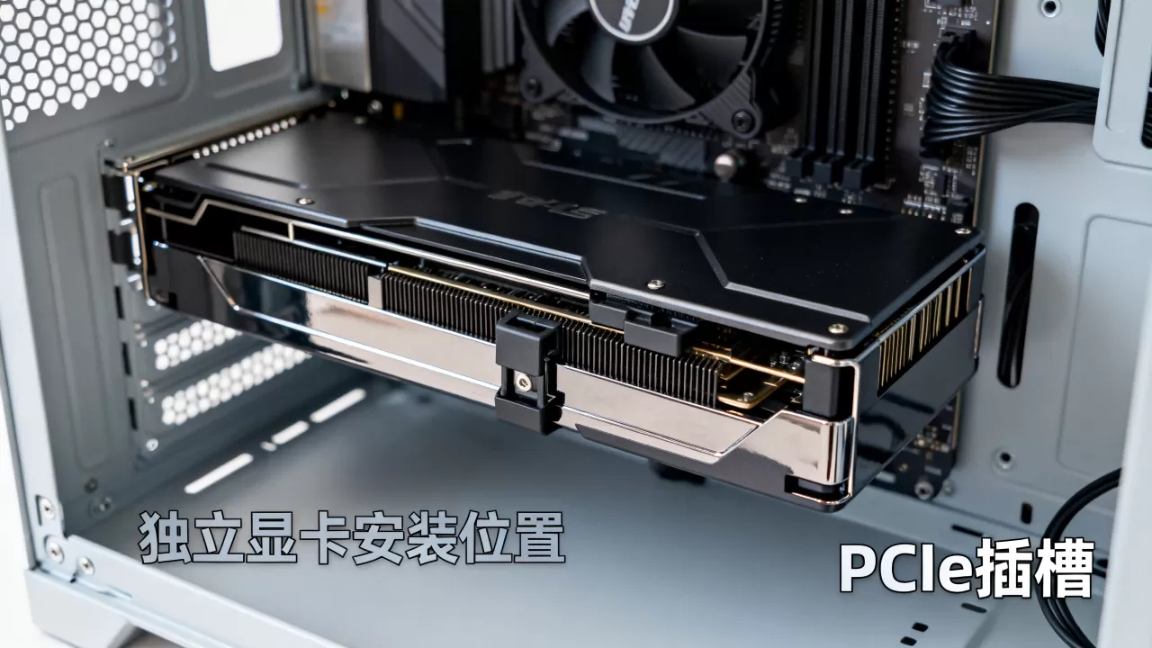 电脑机箱独立显卡位置在哪？显卡安装位置图解