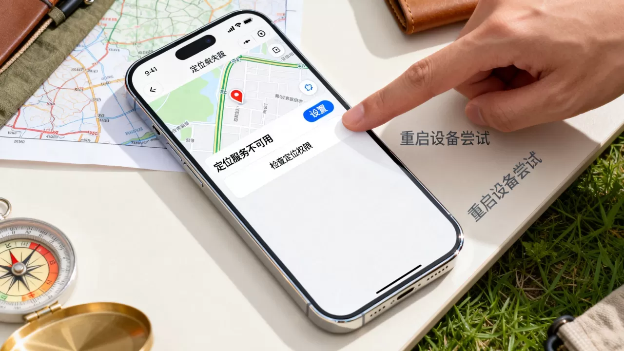 iphone手机导航定位不了怎么回事，iphone定位不准怎么办