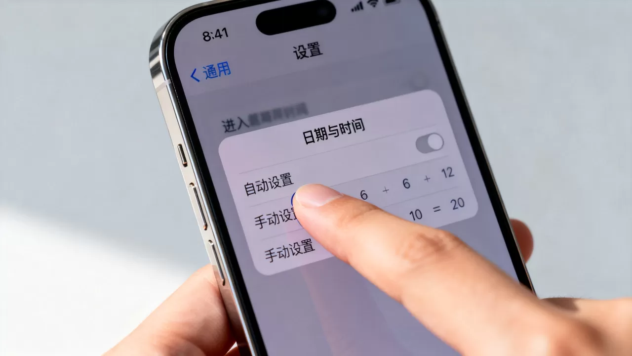 iphone日期没有了怎么办,iphone时间设置不对 iphone日期没有了怎么办,iphone时间设置不对