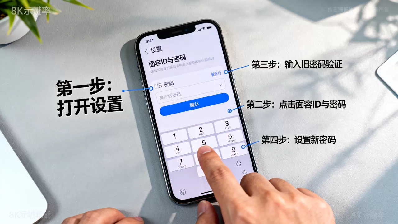 iphone改密码怎么改,苹果密码修改步骤 iphone改密码怎么改,苹果密码修改步骤
