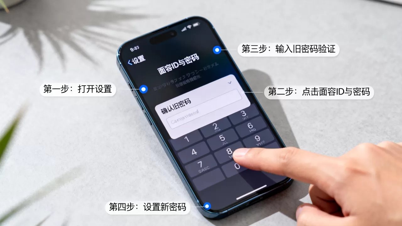 iphone改密码怎么改,苹果密码修改步骤 iphone改密码怎么改,苹果密码修改步骤