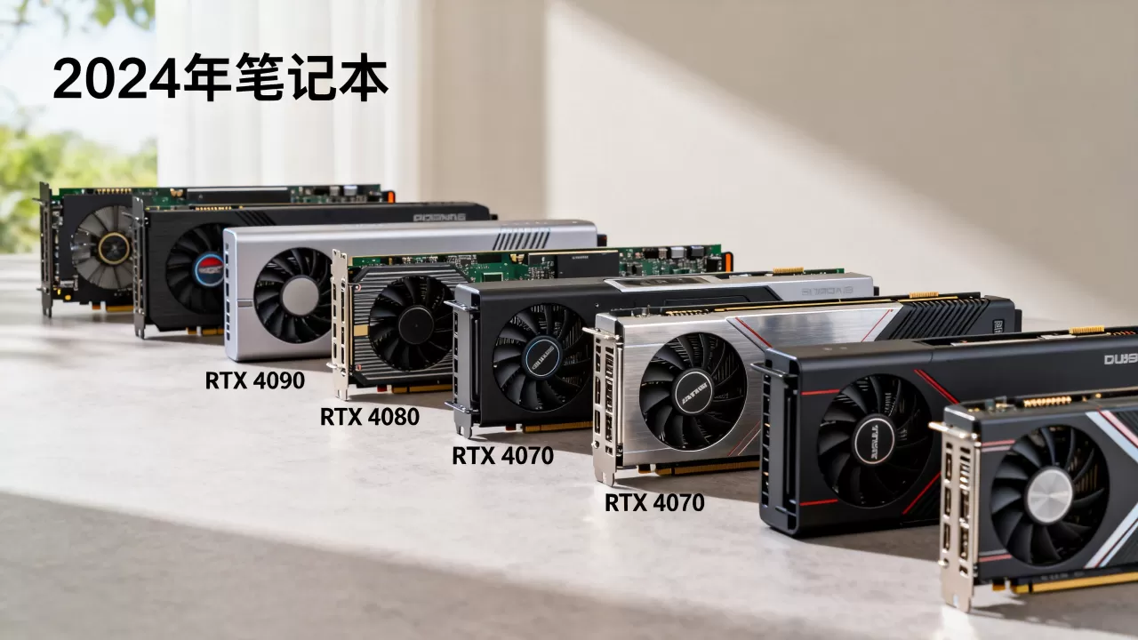 桌面端显卡排行榜，2024年最新笔记本显卡性能天梯图
