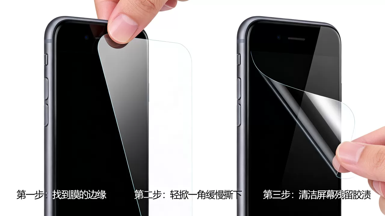 iphone7原厂膜怎么撕,iphone7钢化膜怎么完美撕掉 iphone7原厂膜怎么撕,iphone7钢化膜怎么完美撕掉