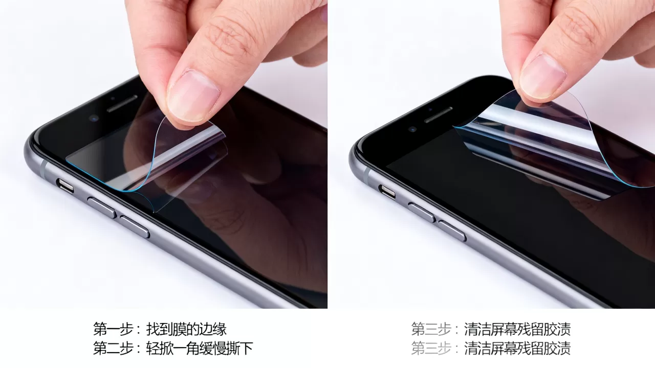 iphone7原厂膜怎么撕,iphone7钢化膜怎么完美撕掉 iphone7原厂膜怎么撕,iphone7钢化膜怎么完美撕掉