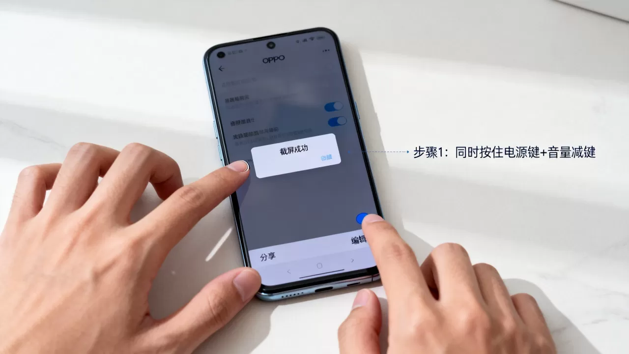 为什么oppo不能截屏了，oppo手机截屏方法