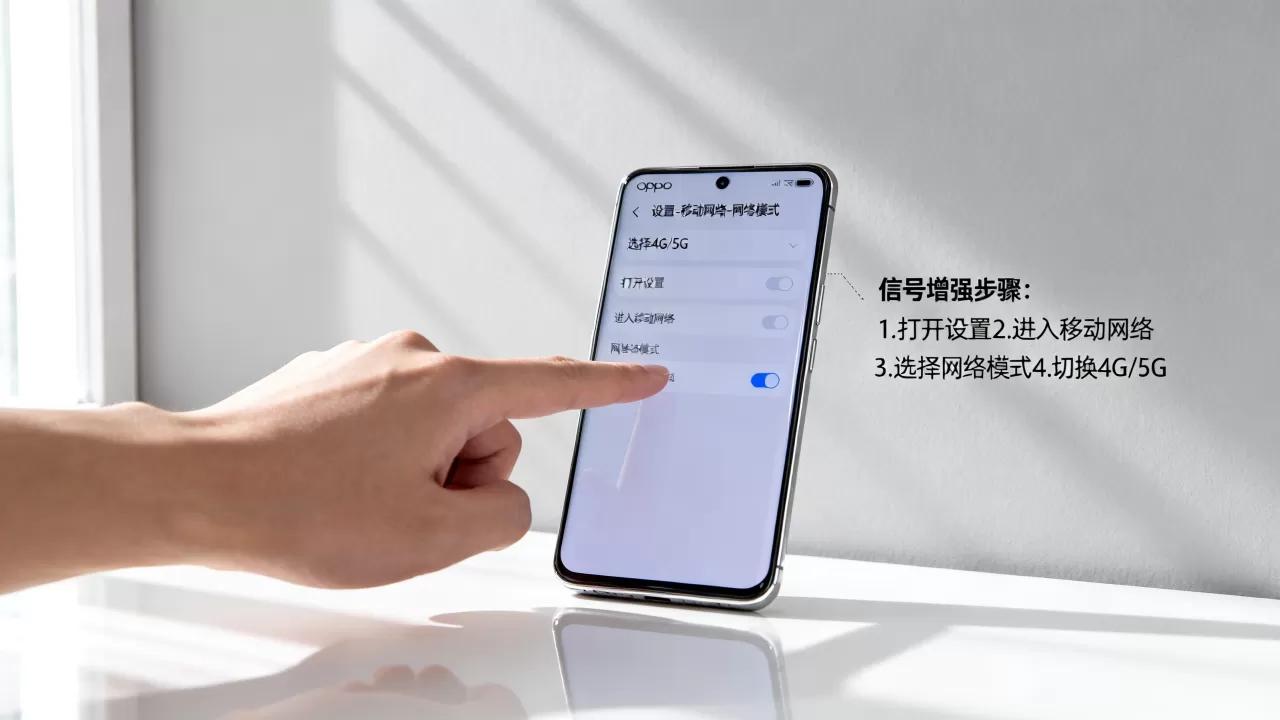 oppo信号增强输什么,手机信号不好怎么设置 oppo信号增强输什么,手机信号不好怎么设置