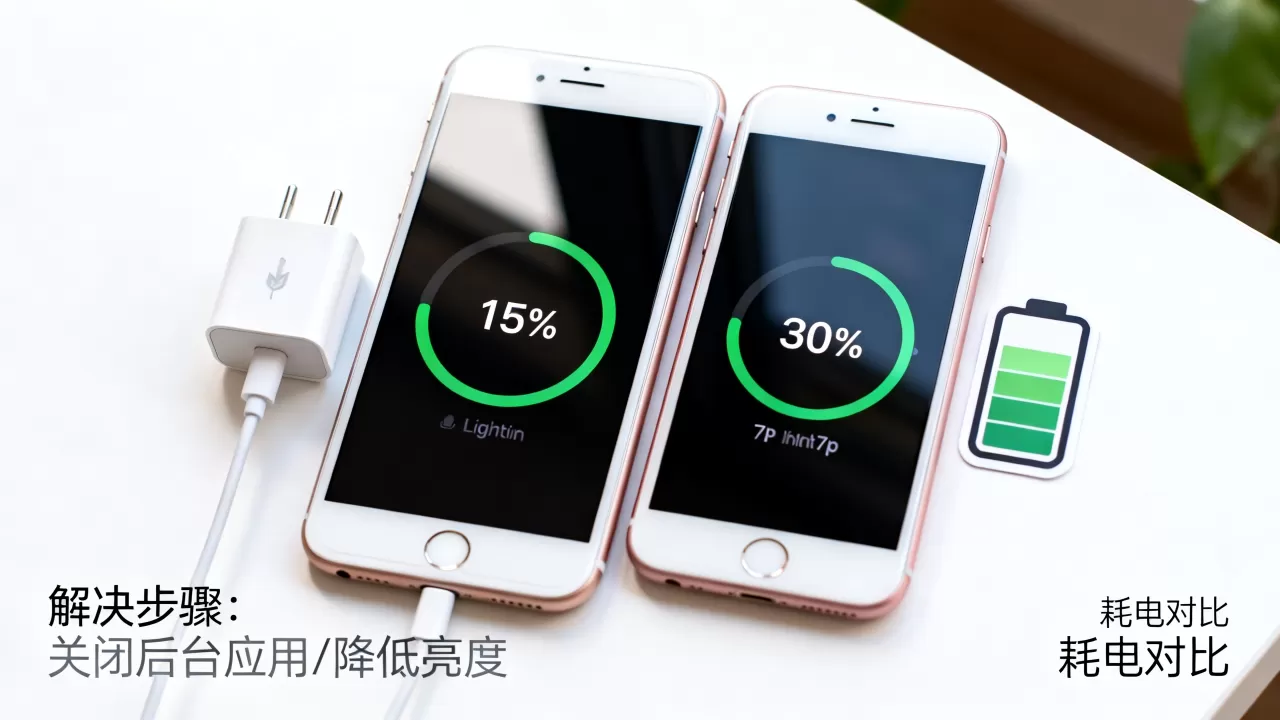 iphone7耗电比7p怎么办，iphone7耗电快怎么解决