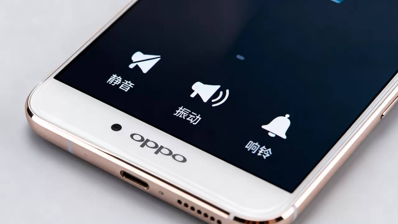 oppoR7plus屏幕静音标志是什么，手机静音图标显示含义