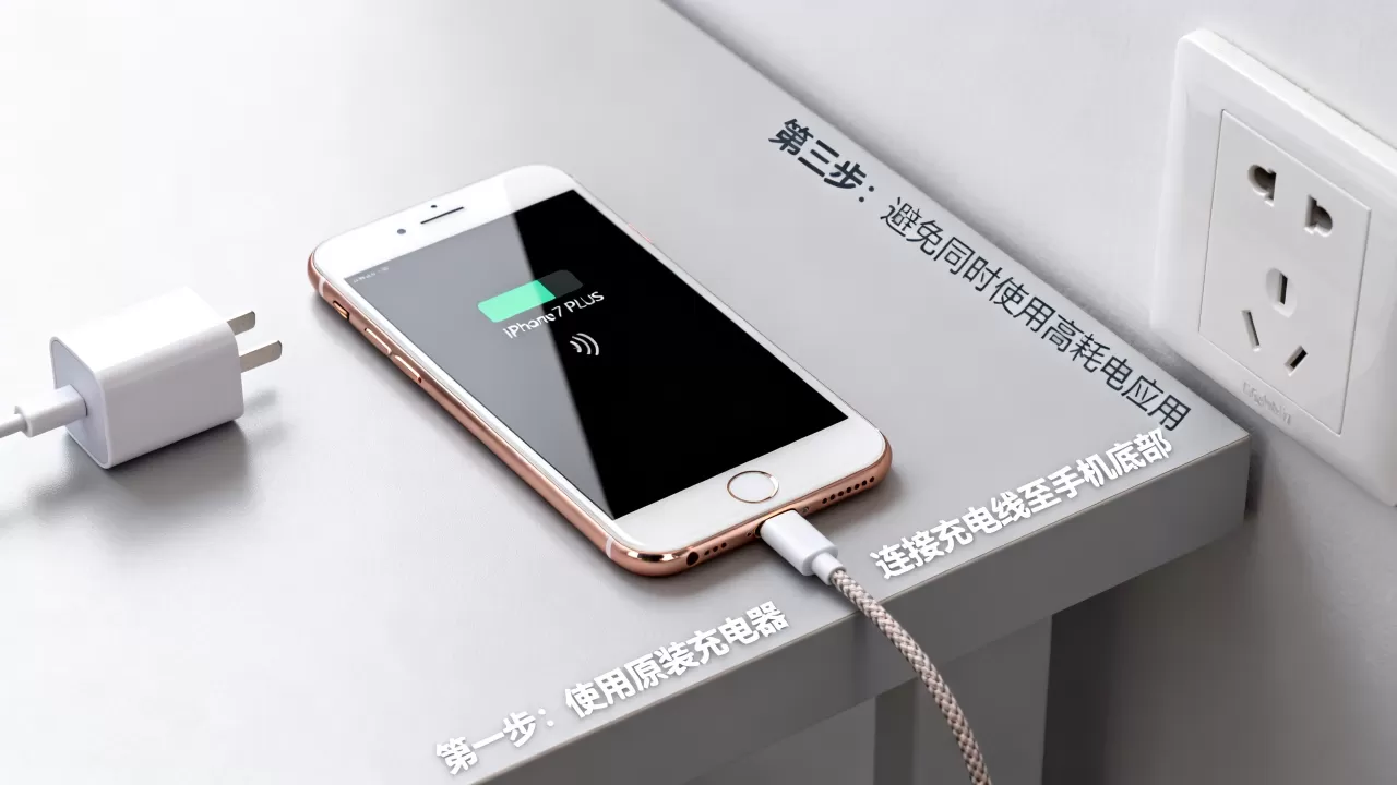 iphone7puls怎么充电，iPhone7Plus充电慢怎么办