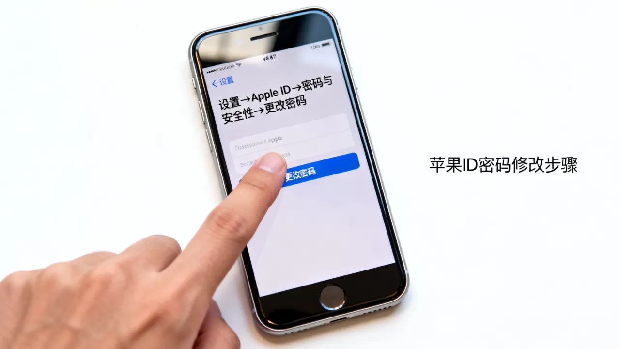 iphone7 id怎么修改密码，苹果id密码忘了怎么办