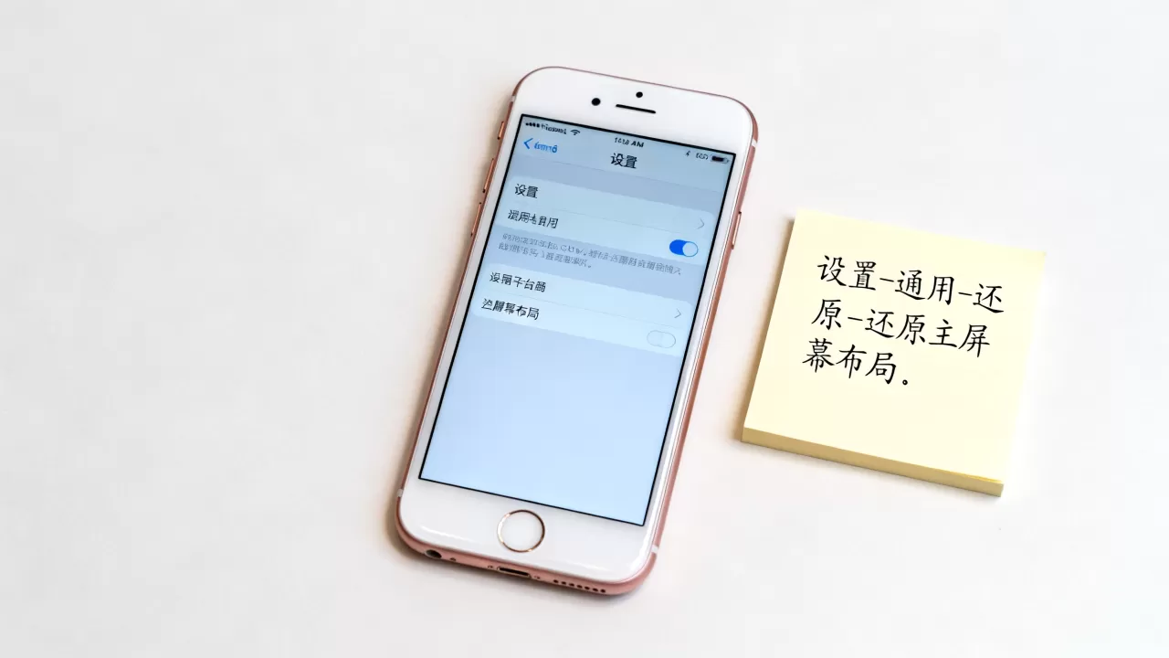 iphone6桌面怎么弄出来怎么办，iphone6主屏幕消失解决方法
