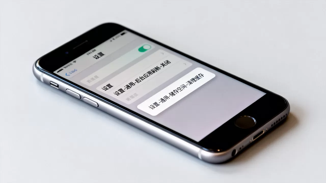 iphone6怎么设置流畅度，iphone6卡顿怎么解决