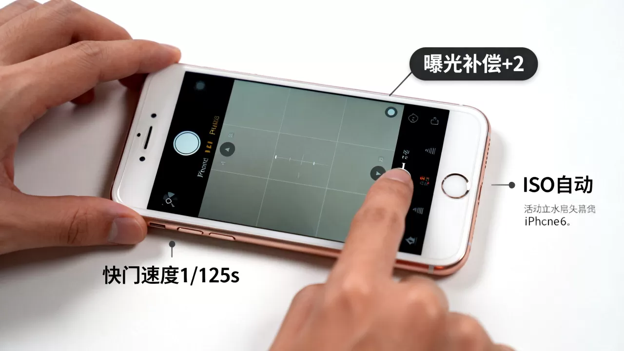 iphone6拍照怎么曝光，iphone6相机曝光设置教程
