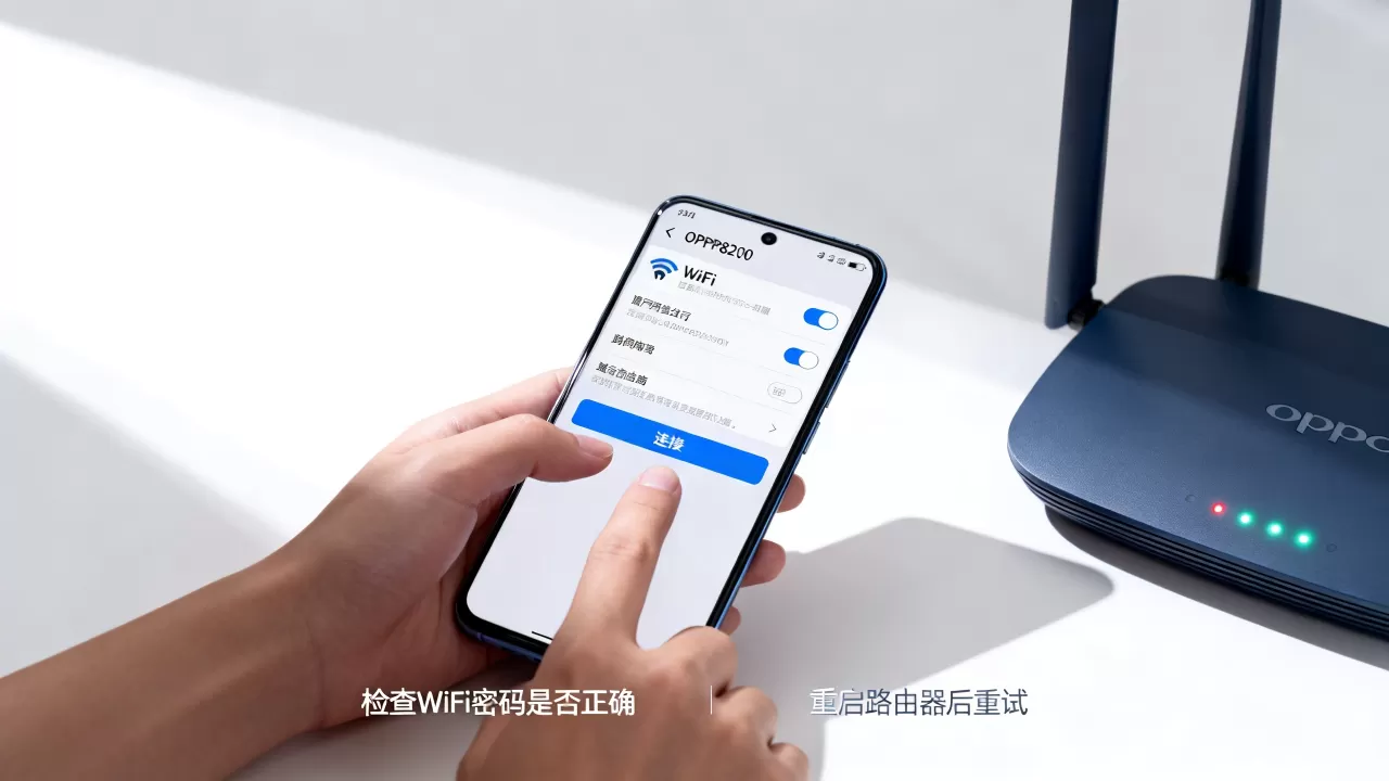 OPPOR8200为什么连不上网，手机无法连接WiFi怎么办