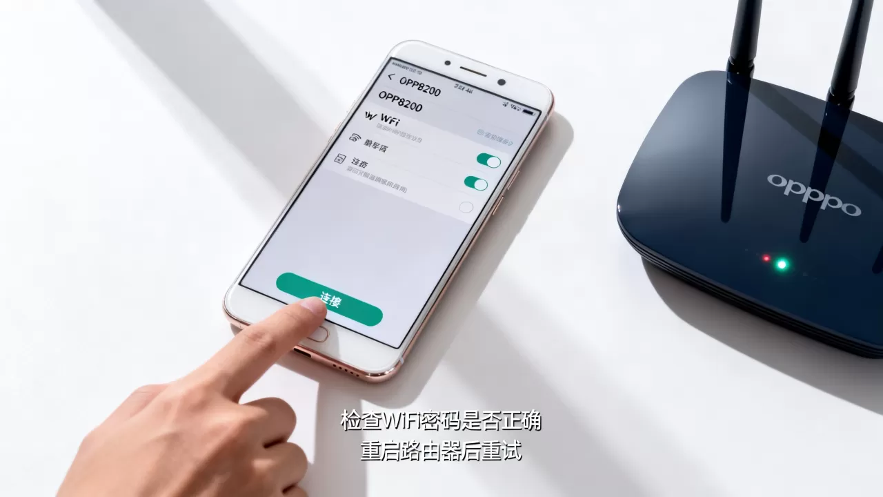 OPPOR8200为什么连不上网，手机无法连接WiFi怎么办