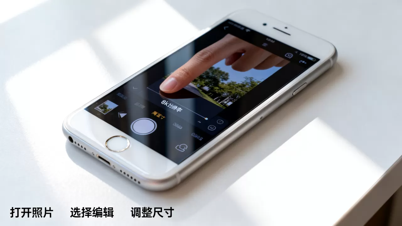iphone6s怎么缩小图片，iphone6s如何调整图片大小