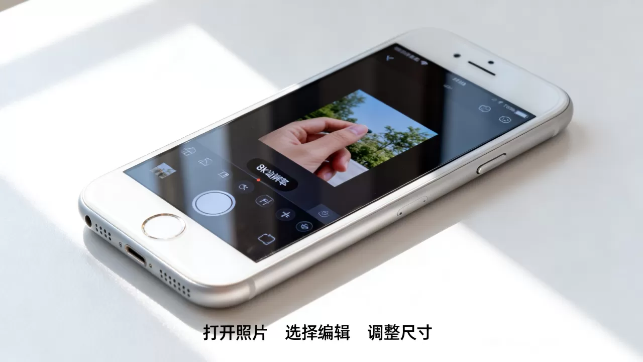 iphone6s怎么缩小图片，iphone6s如何调整图片大小