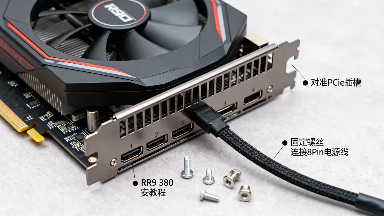 r9380显卡怎么装，r9380显卡安装教程
