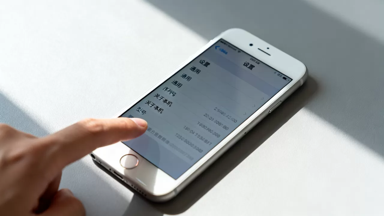 iphone6s配置怎么查询，iphone6s怎么查看配置