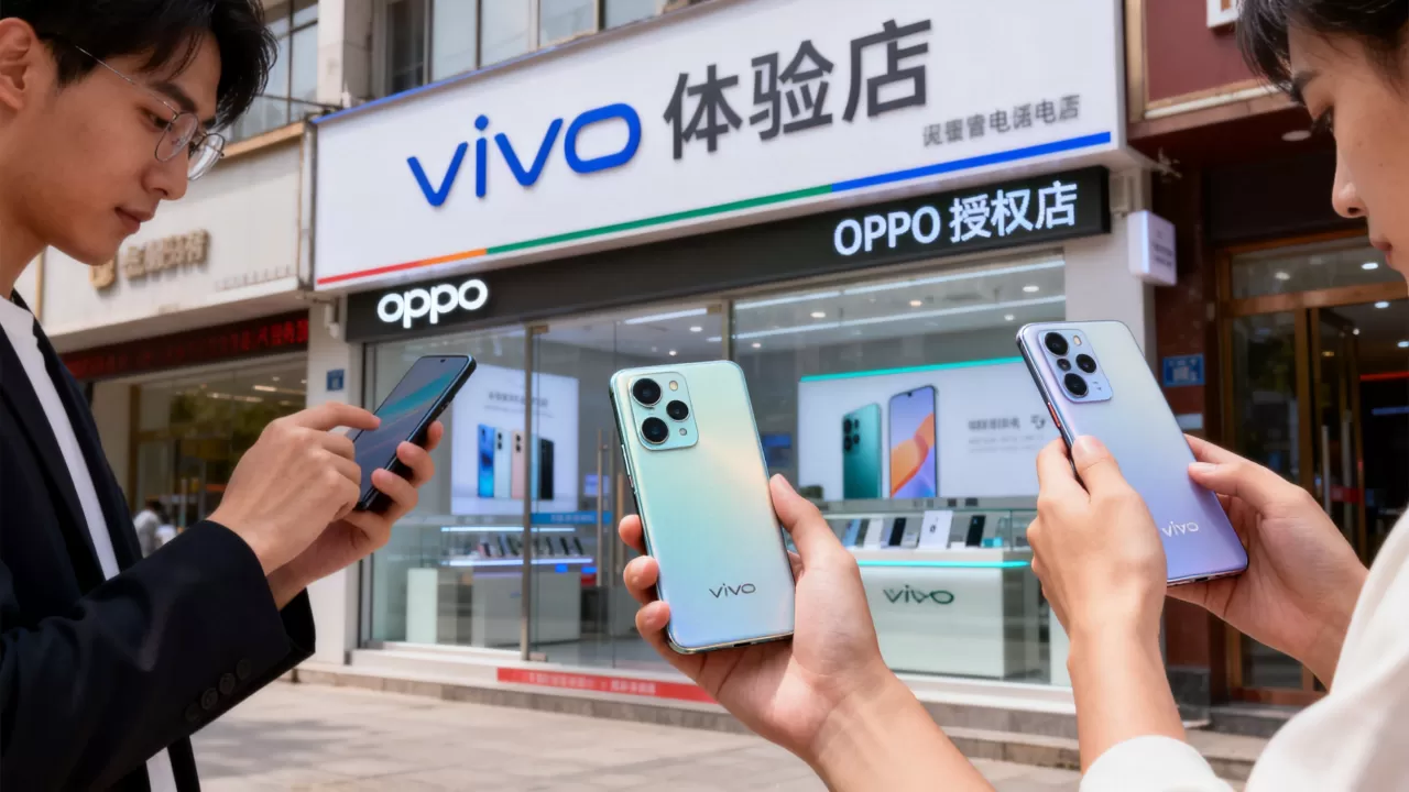 vivooppo为什么满大街，vivo和oppo为什么满大街