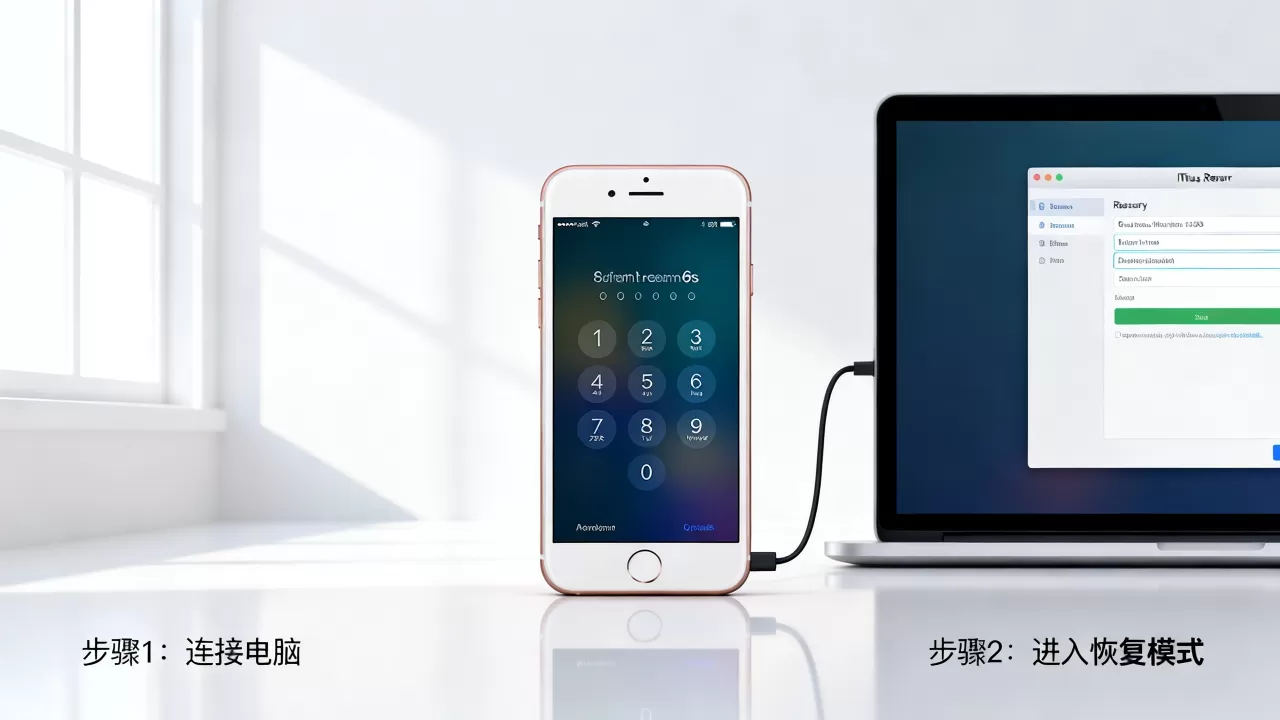 iPhone6s改密码忘了怎么办，苹果6s忘记锁屏密码快速解锁方法