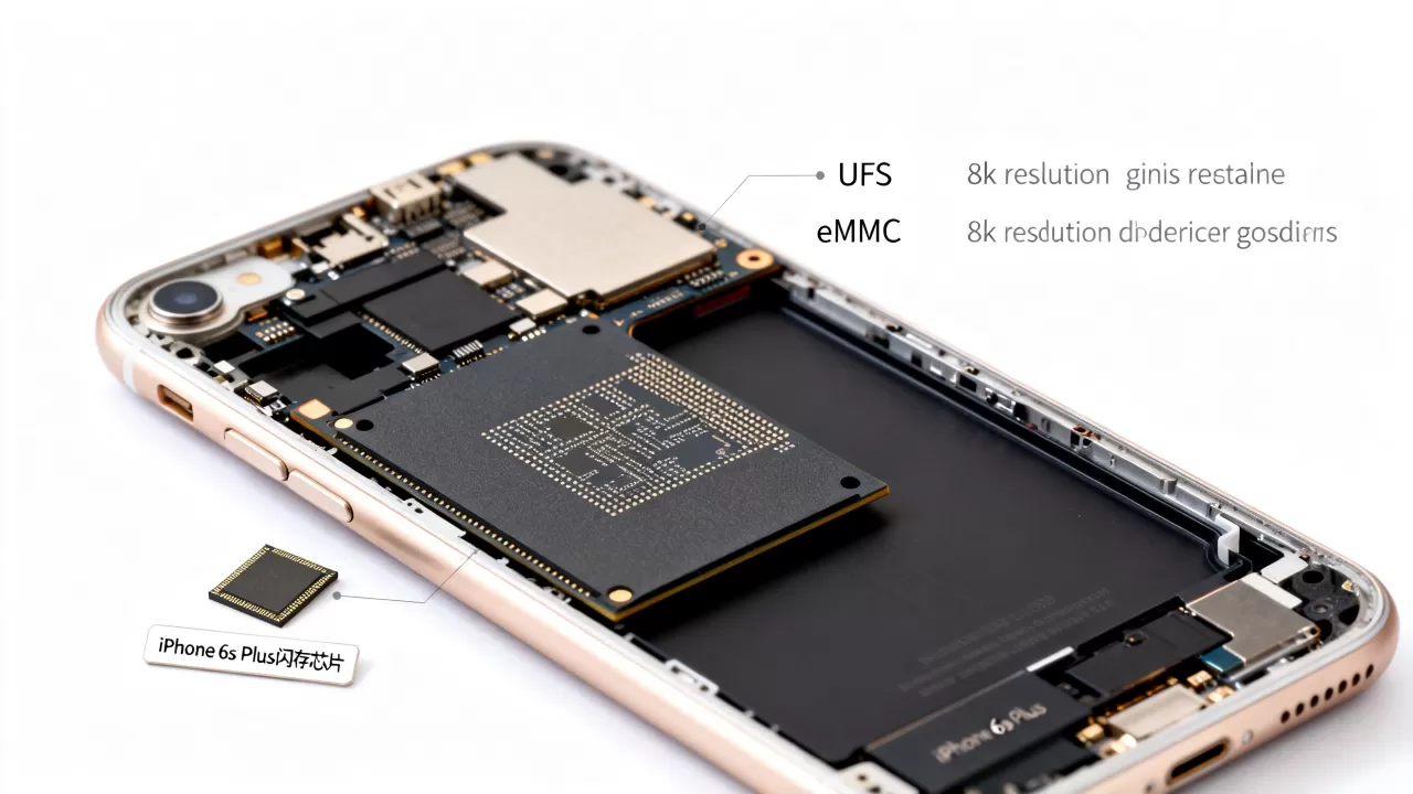 iphone6sp闪存怎么样，iphone6sp闪存是ufs还是emmc
