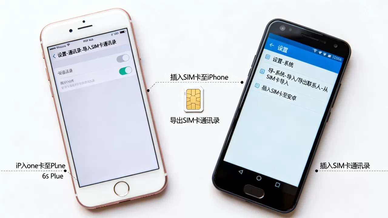 iphone6splus怎么导入通讯录，苹果手机通讯录导入安卓