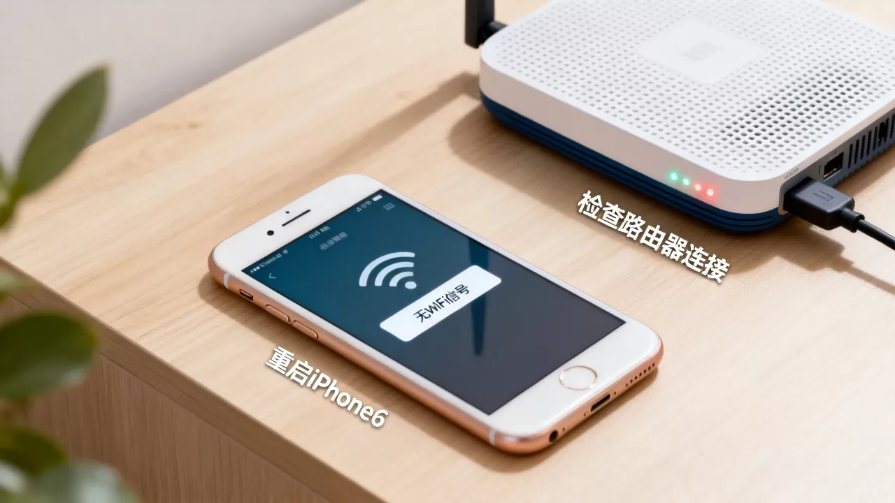iphone6无wifi信号怎么回事，iphone6连不上wifi怎么办